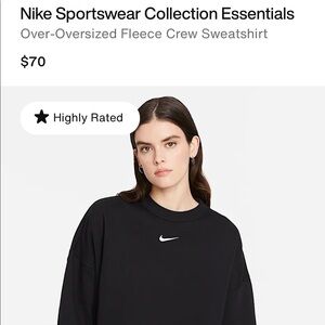 SELLING XS NIKE CREWNECK